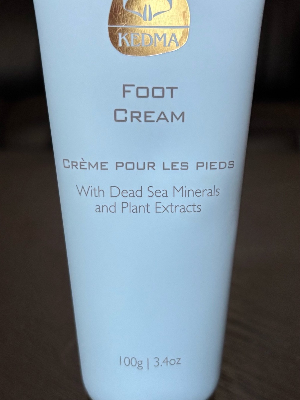 Kedma Blue Foot Cream with Dead Sea Minerals